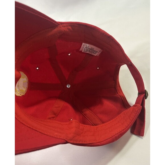 Culturefly Marvel Avengers Ironman Red Strap Back Hat New - Picture 9 of 9
